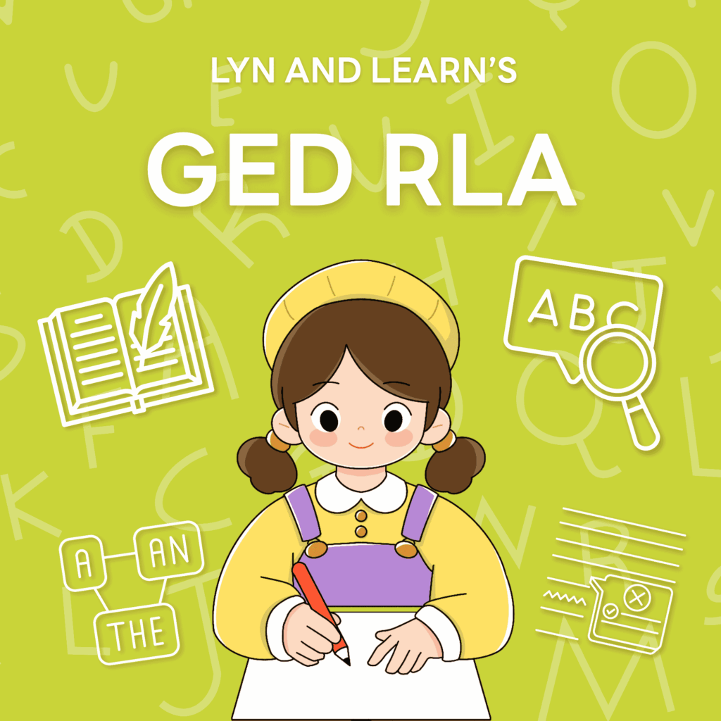 GED RLA Poster